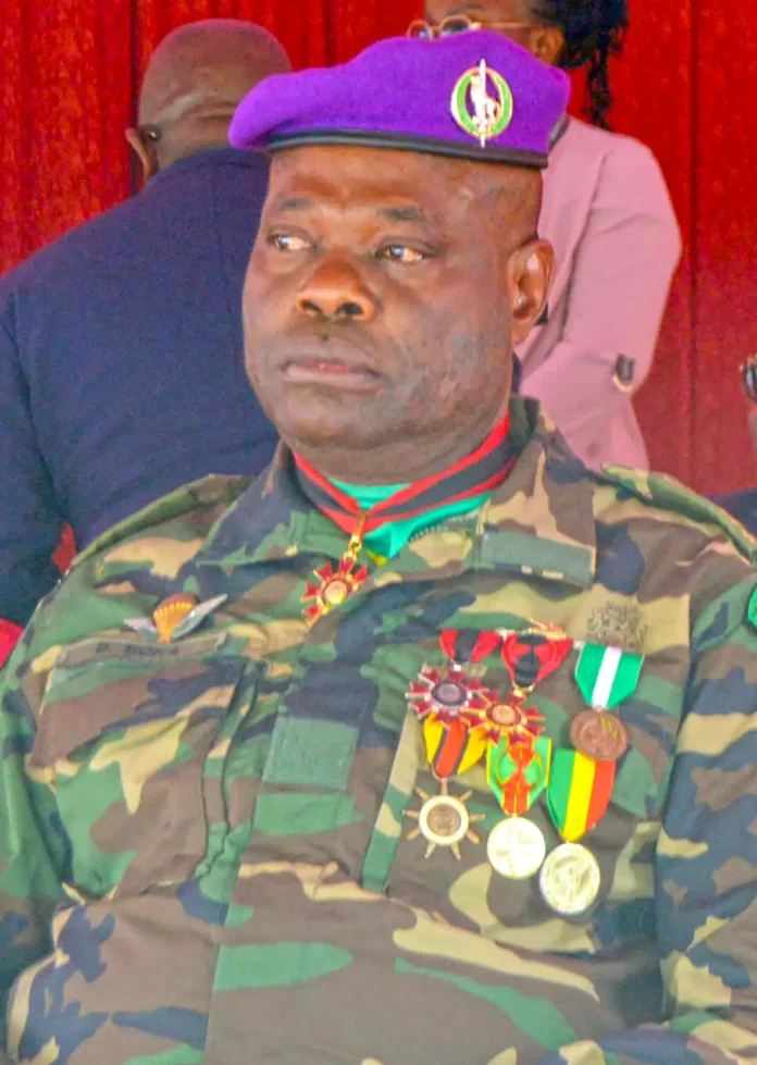 Le colonel Basile Boka