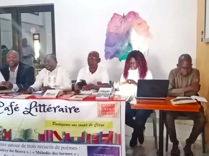 De g. à d.: Ramsès Bongolo, Prince Arnie Matoko, Willy Gom, Winner Dimixson Perfection et Pierre Ntsemou