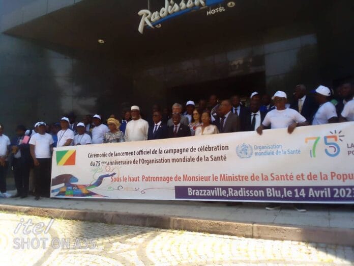 Pendant le lancement officiel de la campagne de célébration