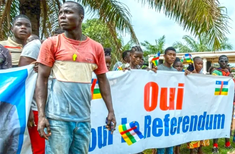 CENTRAFRIQUE : La campagne référendaire lancée CENTRAFRIQUE : La campagne référendaire lancée