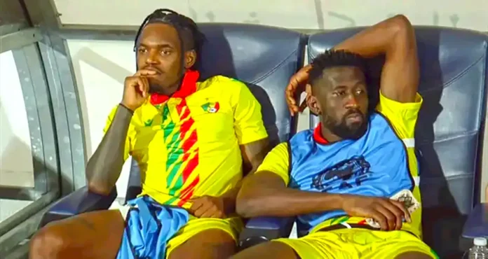 Thievy Bifouma et Silvère Ganvoula, bien tristes et abattus comme tous les Congolais