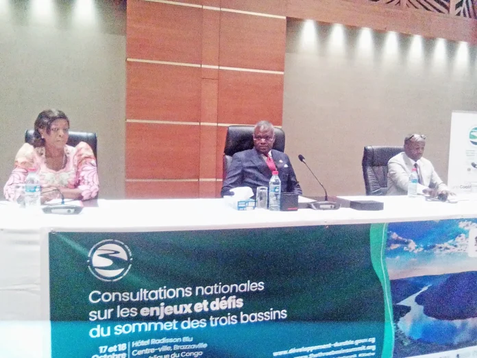 Arlette Soudan Nonault, Anatole Collinet Makosso et Chris Mburu Arlette Soudan Nonault, Anatole Collinet Makosso et Chris Mburu