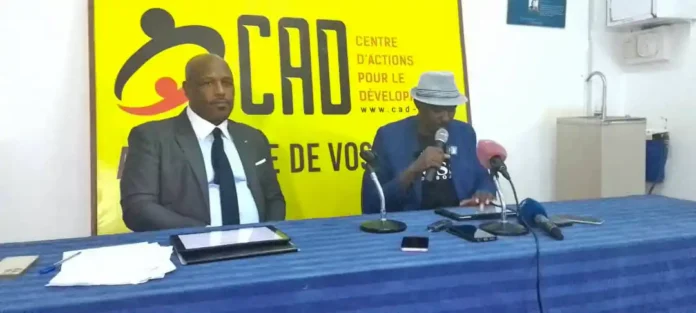 Joe Wahington Ebina et Trésor Chardon Nzila Kendet
