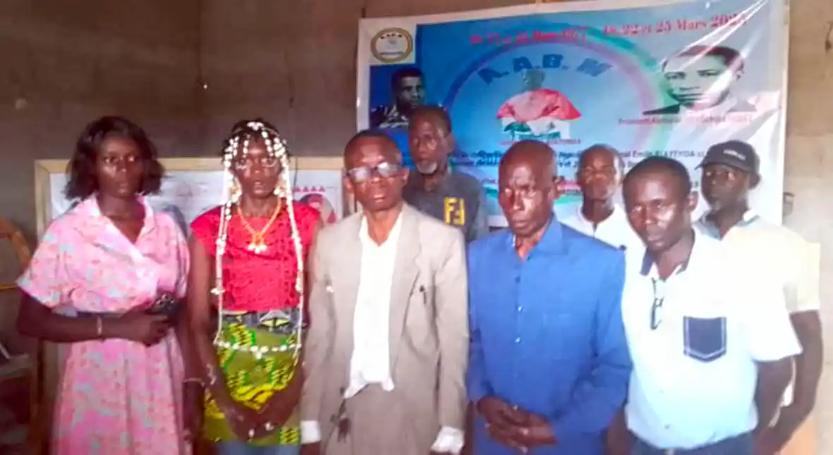 Les responsables et les membres de l’association les Amis de de Bouéta Mbongo