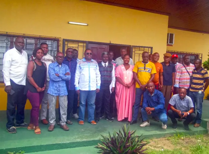 Les participants à l’atelier