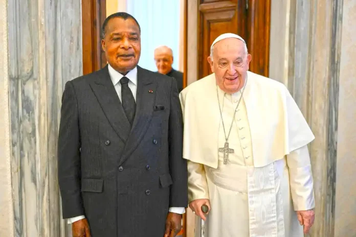 Sassou Nguesso et François