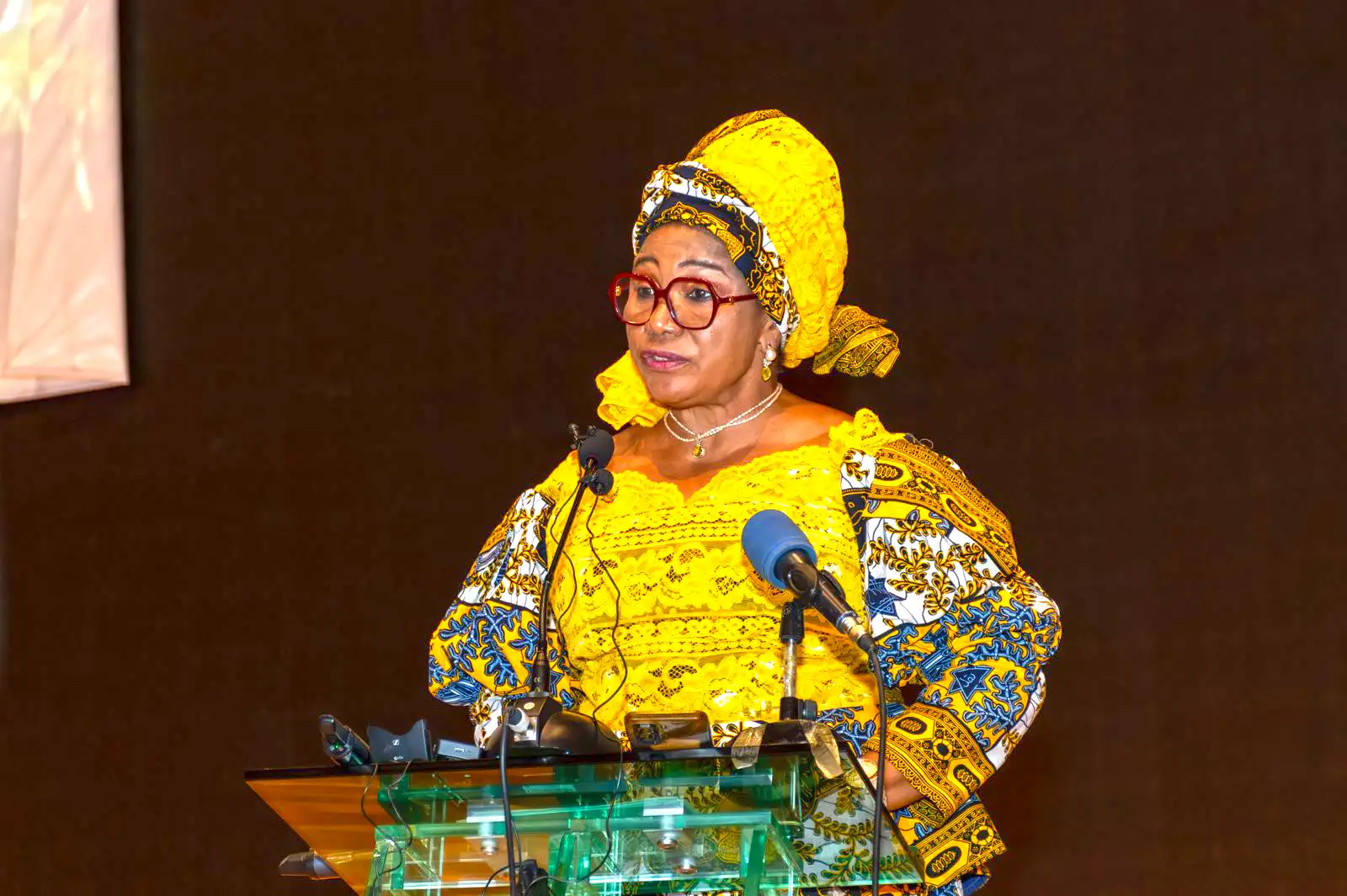 FORÊTS : Le module de fiscalité du SIVL, pour optimiser les recettes 1 La ministre Rosalie Matondo pendant le lancement du SIVL