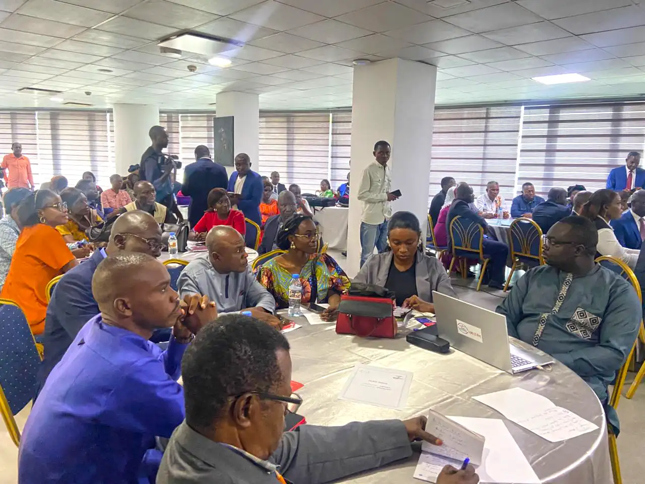 SANTE ET NUTRITION : Les journalistes des radios de proximité renforcent leurs compétences 2 Les participants a latelier 2