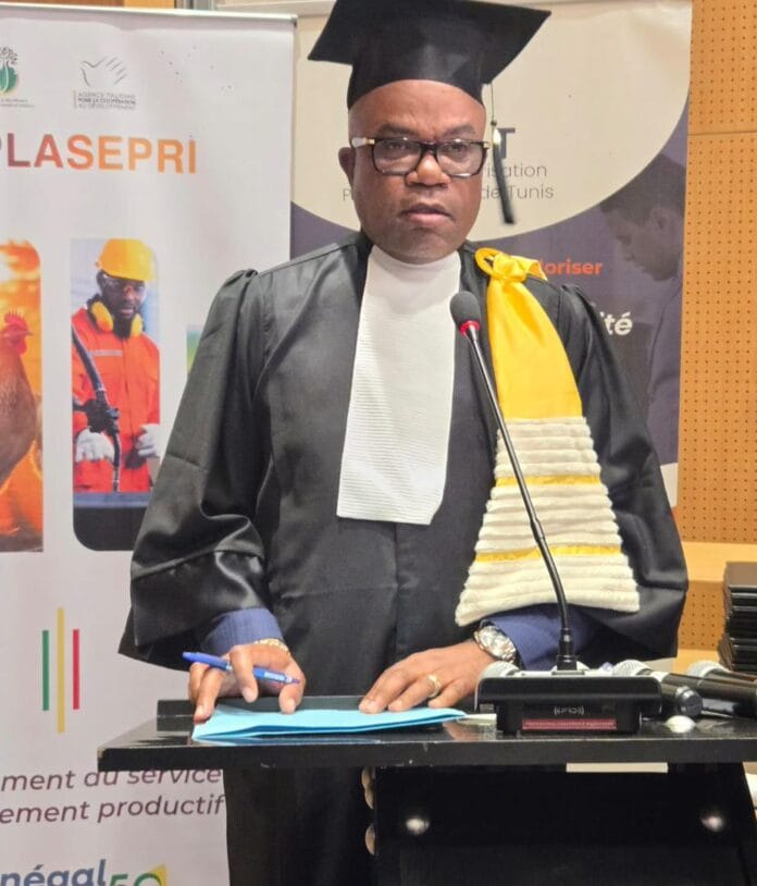 Armel Silvère Dongou honoré d