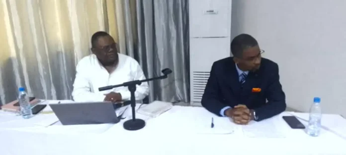 Christian Mounzeo et Jean Raphaël Ngoma Kaya