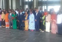 PARTENARIAT PAM-CONGO : Le plan stratégique 2027-2031 validé Les organisateurs et les participants après la cérémonie d'ouverture