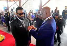 DISTINCTIONS : Fally Ipupa décoré par Félix Tshisekedi