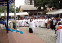 4e EDITION DE LA PROCESSION MARIALE DE BRAZZAVILLE : Une procession en format réduit et décentralisé dans les doyennés