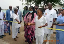 ROTARY CLUB BRAZZAVILLE-CENTRE : Le CSI Maman Mboualé a reçu un appui pour l’accueil des malades